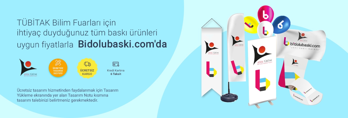 TÜBİTAK Bilim Fuarları Baskı Ürünleri