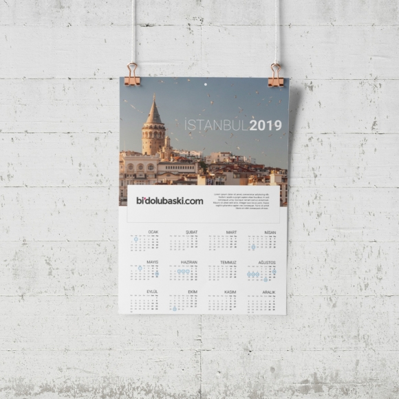 Promosyon 2019 Poster Duvar Takvimi Baskı Bidolubaskı�da Promosyon 2019 Poster Duvar Takvimi Baskı Bidolubaskı�da