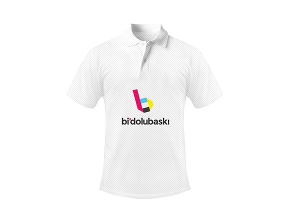 Polo Yaka Mikro Polyester Tshirt Baskı Bidolubaskı'da