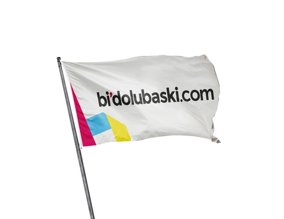 Gönder Bayrak Baskı Online Siparişle Bidolubaskı'da