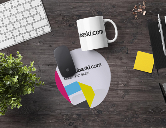 Bilek Destekli Mouse Pad Baski En Uygun Fiyatlarla Bidolubaski Da
