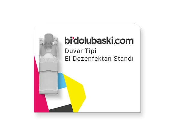 Duvar Tipi El Dezenfektan Standı Bidolubaskı'da