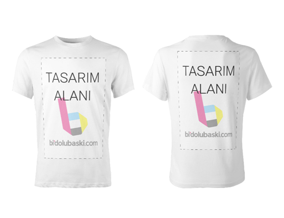 Erkek Tişört Baskı En Uygun Fiyatlarla Bidolubaskı'da