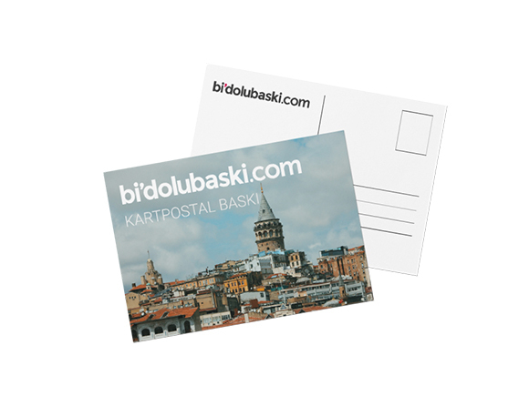 Kartpostal Baskı Online Siparişle Bidolubaskı'da