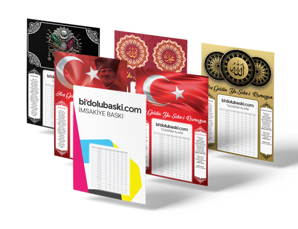 2023 İmsakiye Baskı Bidolubaskı'da