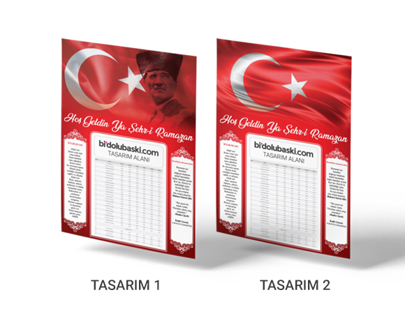2023 İmsakiye Baskı Bidolubaskı'da