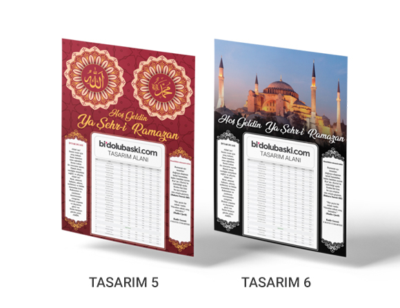 2023 İmsakiye Baskı Bidolubaskı'da