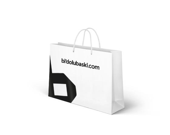 Premium Karton Çanta Online Siparişle Bidolubaskı'da