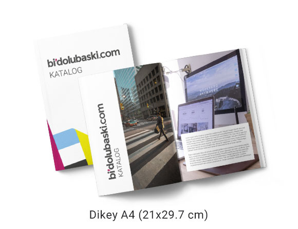 Ekonomik Katalog Baskı Online Siparişle Bidolubaski.com'da