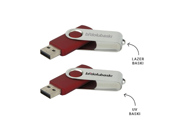 Standart USB Bellek Baskı Online Siparişle Bidolubaskı'da