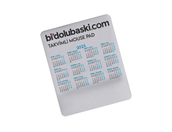 Takvim Baskılı Mouse Pad Bidolubaskı'da