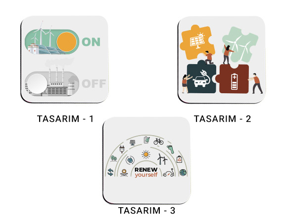 MDF Bardak Altlığı Baskı Online Siparişle Bidolubaskı'da