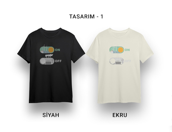 Oversize Tişört Baskı Online Siparişle Bidolubaskı'da