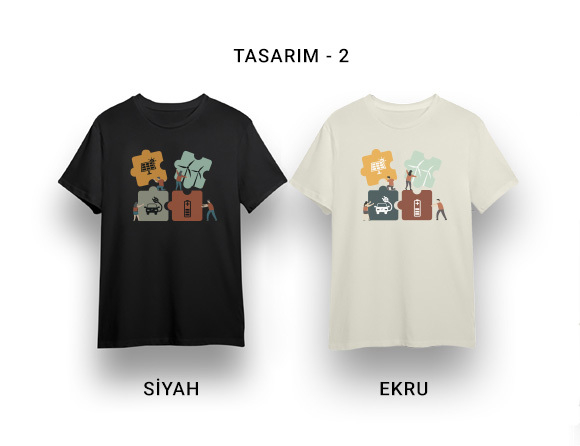 Oversize Tişört Baskı Online Siparişle Bidolubaskı'da