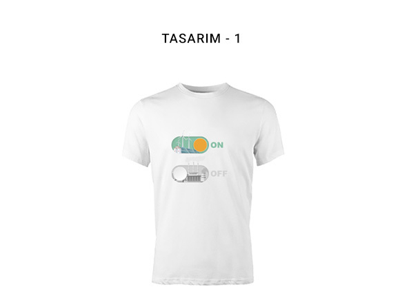 Unisex Tişört Baskı Online Siparişle Bidolubaskı'da
