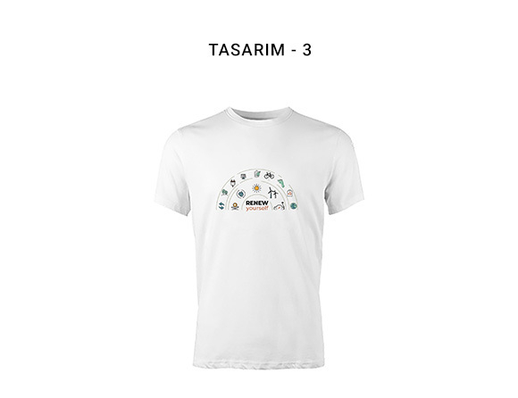 Unisex Tişört Baskı Online Siparişle Bidolubaskı'da