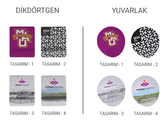 Maltepe Üniversitesi Bilek Destekli Mousepad Baskı Online Siparişle Bidolubaskı'da