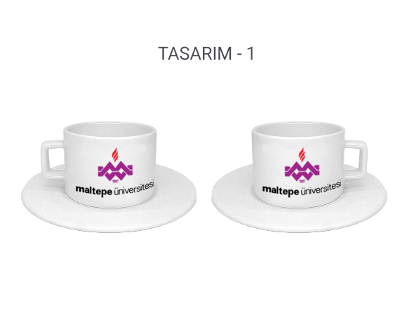 Maltepe Üniversitesi Çay Kahve Fincanı Baskı Online Siparişle Bidolubaskı'da