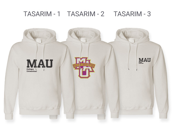 Maltepe Üniversitesi Unisex Kapüşonlu Sweatshirt Baskı Online Siparişle Bidolubaskı'da