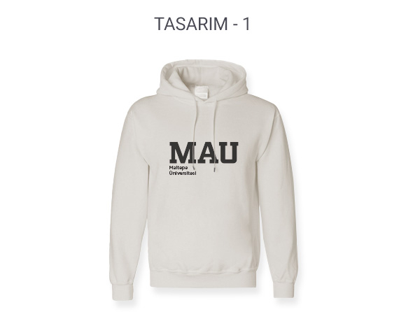Maltepe Üniversitesi Unisex Kapüşonlu Sweatshirt Baskı Online Siparişle Bidolubaskı'da