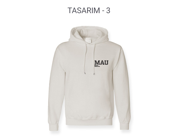 Maltepe Üniversitesi Unisex Kapüşonlu Sweatshirt Baskı Online Siparişle Bidolubaskı'da