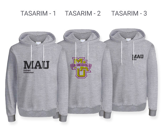 Maltepe Üniversitesi Unisex Kapüşonlu Sweatshirt Baskı Online Siparişle Bidolubaskı'da