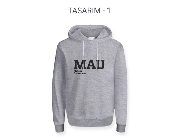 Maltepe Üniversitesi Unisex Kapüşonlu Sweatshirt Baskı Online Siparişle Bidolubaskı'da