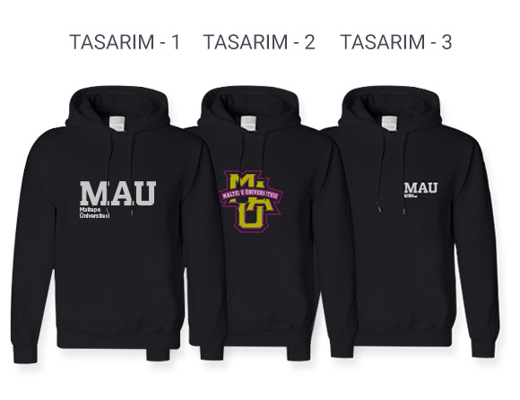 Maltepe Üniversitesi Unisex Kapüşonlu Sweatshirt Baskı Online Siparişle Bidolubaskı'da