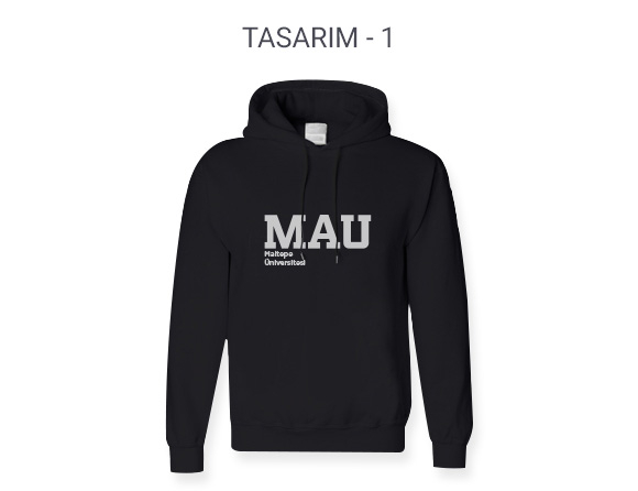 Maltepe Üniversitesi Unisex Kapüşonlu Sweatshirt Baskı Online Siparişle Bidolubaskı'da