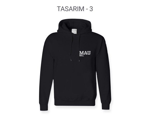 Maltepe Üniversitesi Unisex Kapüşonlu Sweatshirt Baskı Online Siparişle Bidolubaskı'da