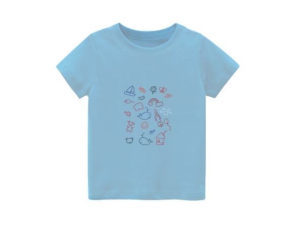Çocuk Tişört Baskı Online Siparişle Bidolubaskı'da