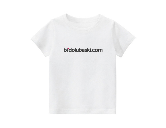 Çocuk Tişört Baskı Online Siparişle Bidolubaskı'da