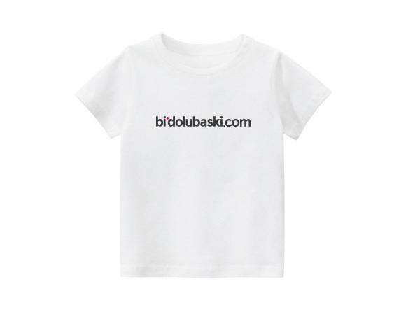 Çocuk Tişört Baskı Online Siparişle Bidolubaskı'da