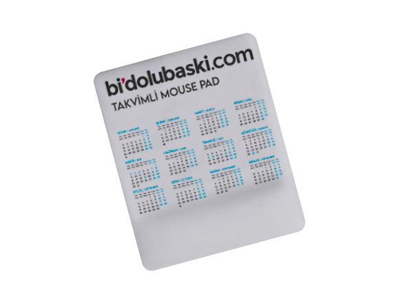 Takvim Baskılı Mouse Pad Bidolubaskı'da