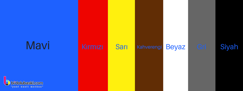 Renklerin Uyumu Hangi Renk Hangi Renkle Uyumlu Bidolubaskı